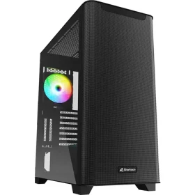Sharkoon M30 RGB čierna / ATX / 2x USB 3.2 / 1x USB-C / 2x 120mm / bez zdroja / priehľadná bočnica (4044951037940)
