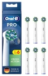 Oral-B Pro Cross Action biela / Náhradná hlavica / 6 ks (8006540860373)