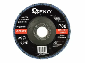 GEKO G78513 / Lamelový kotúč / 125 x 22.2 mm / P80 (G78513)