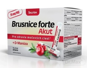 SALUTEM Brusnice forte akut 10 x 25 ml