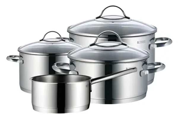 WMF Provence PLUS / Sada hrncov / 4 diely / nerezová oceľ Cromargan 18/10 / indukcia (175586)