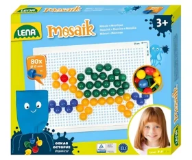 Lena Mozaika Farebné klobúčiky