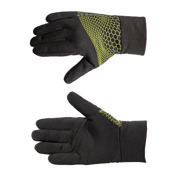 Dětské zimní rukavice Progress Coolio Gloves černá/limetka 7-8 EUR