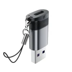 Acefast J8 sivá / Redukcia / USB-C - USB-A