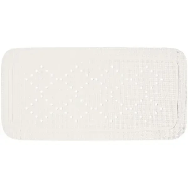 Spirella ALASKA protišmyková podložka do vane biela / PVC / 91 x 36 cm