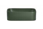 COMAD - Umývadlo na dosku KAMA 50, zelená mat 5907611655252