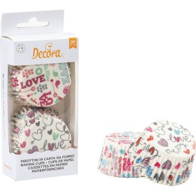 Košíčky na muffiny, 36 ks, LOVE - Decora - Decora