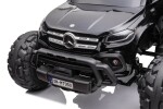 Mamido Detské elektrické autíčko Mercedes X 350d 4Matic 4x4 lakované čierne