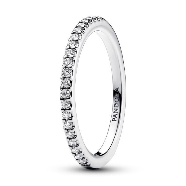 Pandora Elegantný strieborný prsteň Timeless 192999C01 52 mm