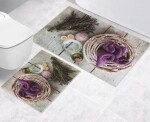 Kúpeľňová sada - BEZ výkroja-3D tlač 60x100+60x50 850/935 levanduľa
