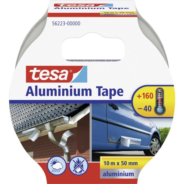 Tesa 56223-00000-11 Aluminium tape strieborná (d x š) 10 m x 50 mm 1 ks; 56223-00000-11