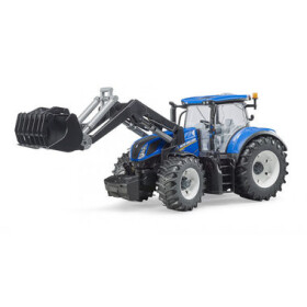 Bruder 03121 Traktor New Holland T7.315 s čelným nakladačom