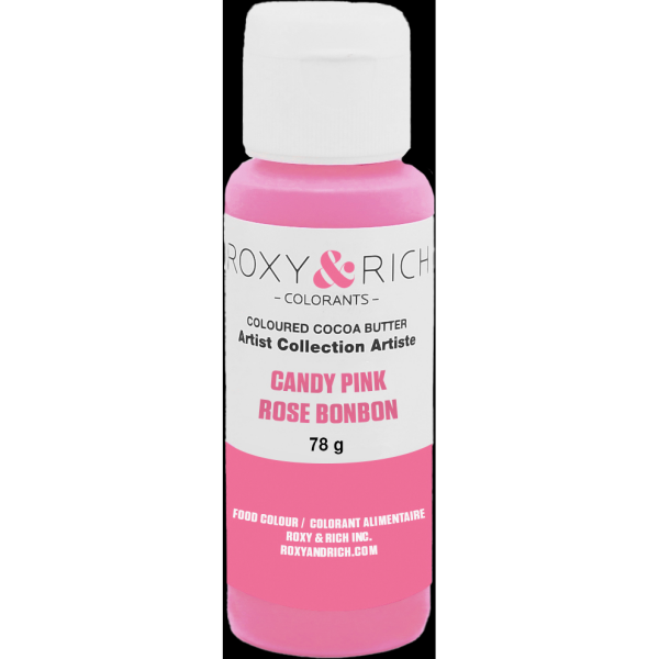 Kakaové maslo farebné 78 g candy pink - Roxy and Rich - Roxy and Rich