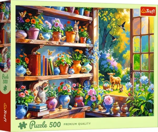 Trefl Puzzle Jarné ráno v oranžérii