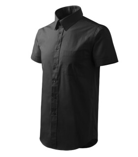 Elegantná pánska košeľa čierna L
