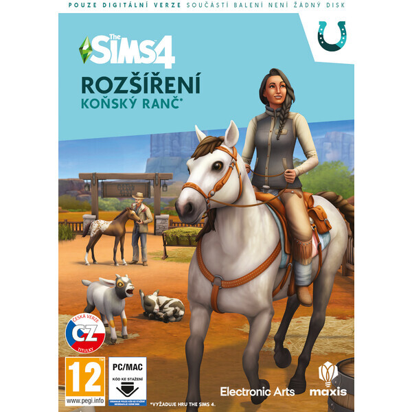 PC The Sims 4 - Konský ranč (EP14) / Simulátor / Slovenčina / od 12 rokov / DLC (EAPC05177)