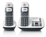 Motorola CD5012 biela / Bezšnúrový telefón / LCD displej 1,8" / Identifikácia volajúceho (G31000X18W2AWE)