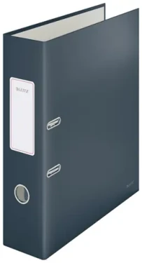 Leitz Cosy Pákový zakladač 180° hebký A4 80 mm zamatová šedá / až 600 listov A4 (10610089)