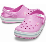 Šľapky Crocs Crocband Clog K - Taffy pink rose taffy 34 EUR