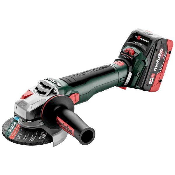 Metabo WVB 18 LT BL 11-125 613057660 akumulátorová úhlová brúska 125 mm, 18 V, 5.5 Ah; 613057660