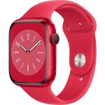 Apple Watch 8 GPS 45mm Red Alu Sport