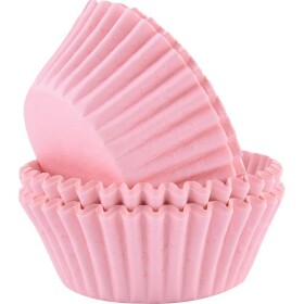 Košíčky na cupcakes, svetlo ružové 60 ks - PME - PME