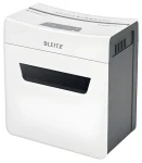 Leitz IQ Protect Premium 6X biela / Skartovač / P4 / Krížový rez 4×28 mm / 6 listov / 10 l (80900000)