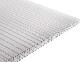 Polykarbonátová doska (číra) – Guttagliss DUAL BOX 6 mm Guttagliss DUAL BOX 6 mm - čirá (1500 x 1050 mm) – 1,575 m2