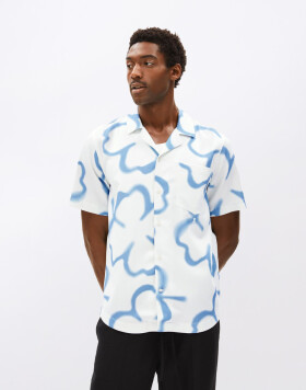 Armedangels Lovaar Clover 3268 undyed-pigment blue XL