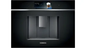 Siemens iQ700 CT718L1B0 čierna / Vstavaný automatický kávovar / 19 bar / 2,4 l / Mlynček na zrnkovú kávu (CT718L1B0)