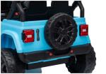 Mamido Elektrické autíčko Jeep Rubicon 24 V 2x200 W modré
