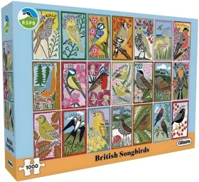 GIBSONS Puzzle RSPB: Britskí speváci