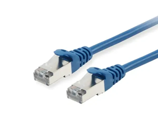 Equip Patch kábel Cat6 S/FTP modrá / Sieťový kábel / RJ-45 / 2 m / LSZH / PoE+ (605531)