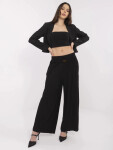 Nohavice D16080AB62392D1 black XL