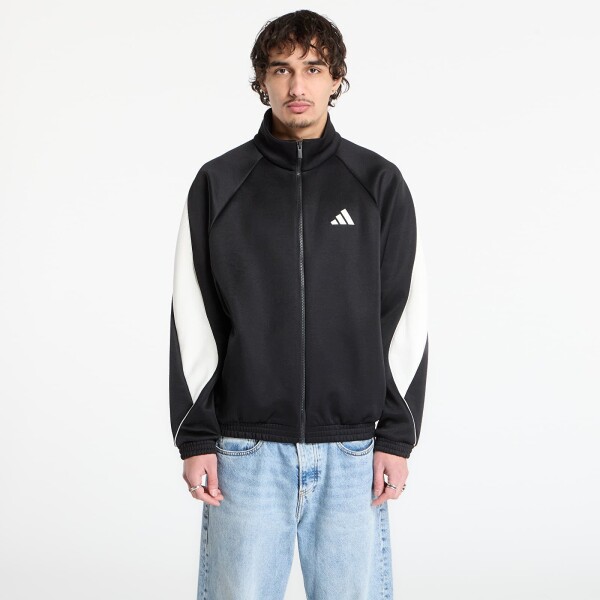Mikina adidas Stadium Tracktop Black/ Off White XL