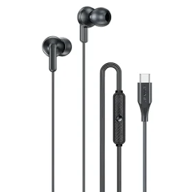 AWEI PC-25T čierna / Slúchadlá do uší / USB-C / drôtová (PC-25T)