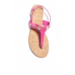 GUESS sandálky Jyll T-Strap Sandals ružové 36