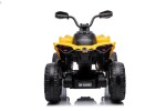 Mamido Detská elektrická štvorkolka Can-Am Renegade 180W 4x4 žltá