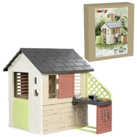 Smoby Domček Life Nature s kuchyňou