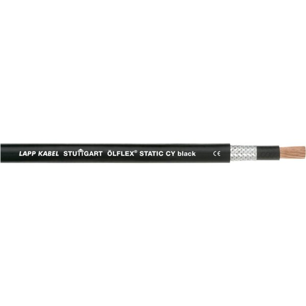 LAPP 4600025/1000 opletenie / lanko, ÖLFLEX® STATIC CY, 1 x 35 mm², čierna, 1000 m; 4600025/1000