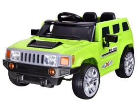 Mamido HUMMER Detské elektrické autíčko 2,4 GHz zelené