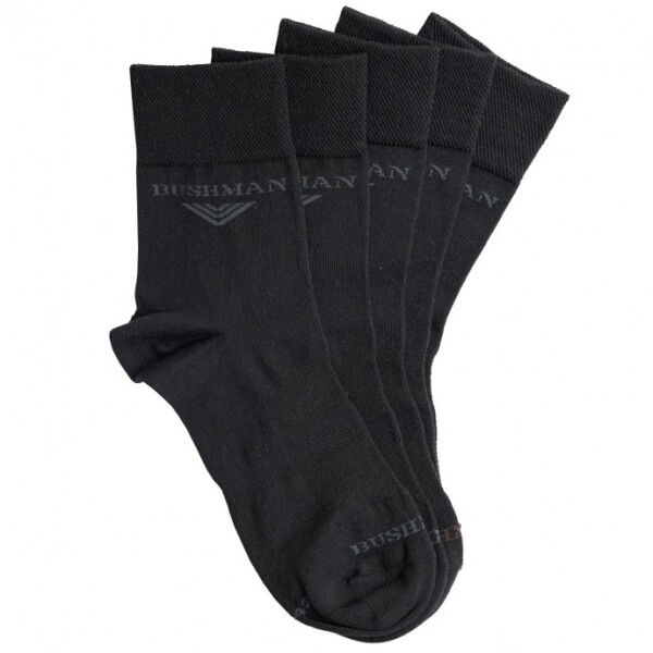 Bushman ponožky Modal Set 2,5 čierne 39-42
