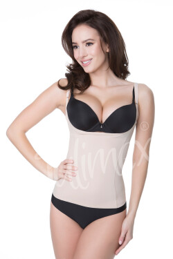 Dámská košilka 214 model 20567688 poprsí - Julimex přírodní/neobvyklé.béžová L