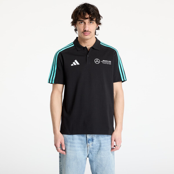 Tričko adidas Mercedes - Amg Petronas Formula One Team Dna Polo Men Black/ Black/ White XXL