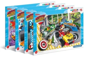 Clementoni Puzzle Mickey a pretekári: Závod