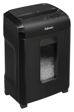 Fellowes 10 M čierna / Skartovač / Krížový mikrorez 2×12 mm / P-5 / Kôš 19 l (FELSH10M)