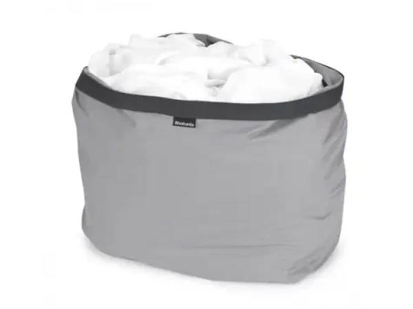 Brabantia Vrece do koša na bielizeň 60 L šedý / bavlna / 3.8 x 55 x 82 cm (200700)
