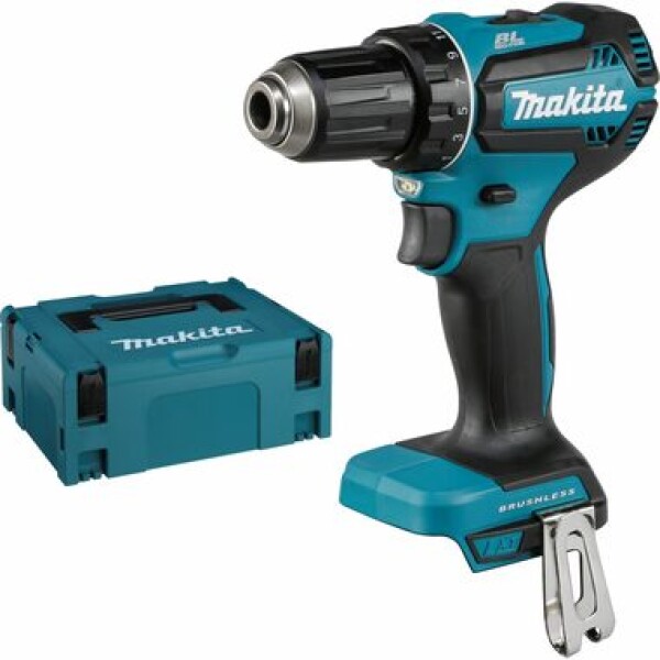 Makita DDF485ZJ / Aku bezuhlíkový skrutkovač / Li- ION LXT 18V / MAKPAC / bez aku (DDF485ZJ)