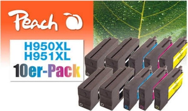 Peach Patrone Peach HP 950/951XL Multi-10-Pack - PI300-687