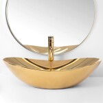 REA - Umývadlo na dosku Royal Gold REA-U4545